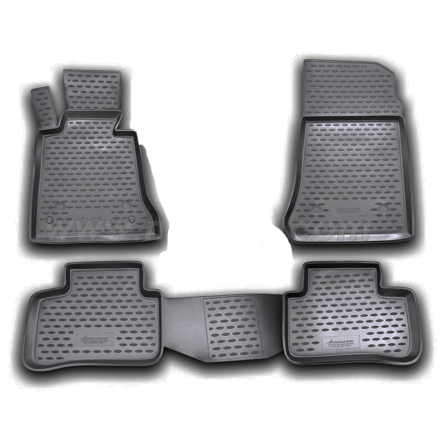 ΠΑΤΑΚΙΑ ΣΕ ΣΚΑΦΗ TPE ΛΑΣΤΙΧΟ ΓΙΑ MERCEDES GLK X204 10/2008+  ΣΕ ΜΑΥΡΟ ΧΡΩΜΑ NOVLINE - 4 ΤΕΜ.