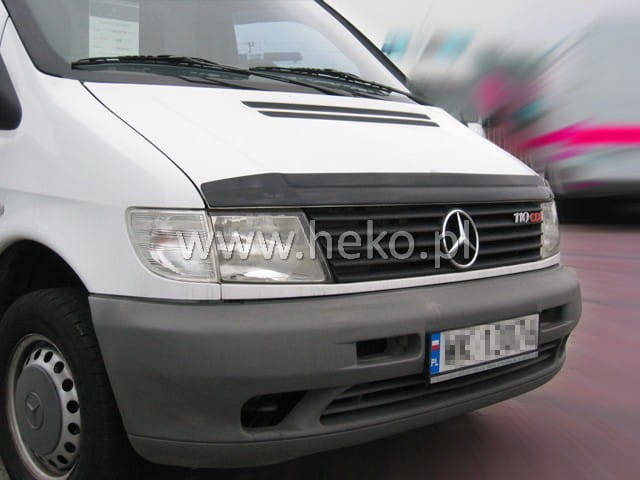 Ανεμοθραυστης Καπω Αυτοκινητου Για Mercedes Vito/ Viano 1996-2003 Απο Ευκαμπτο Φιμε Πλαστικο HEKO - 1 Τεμ.