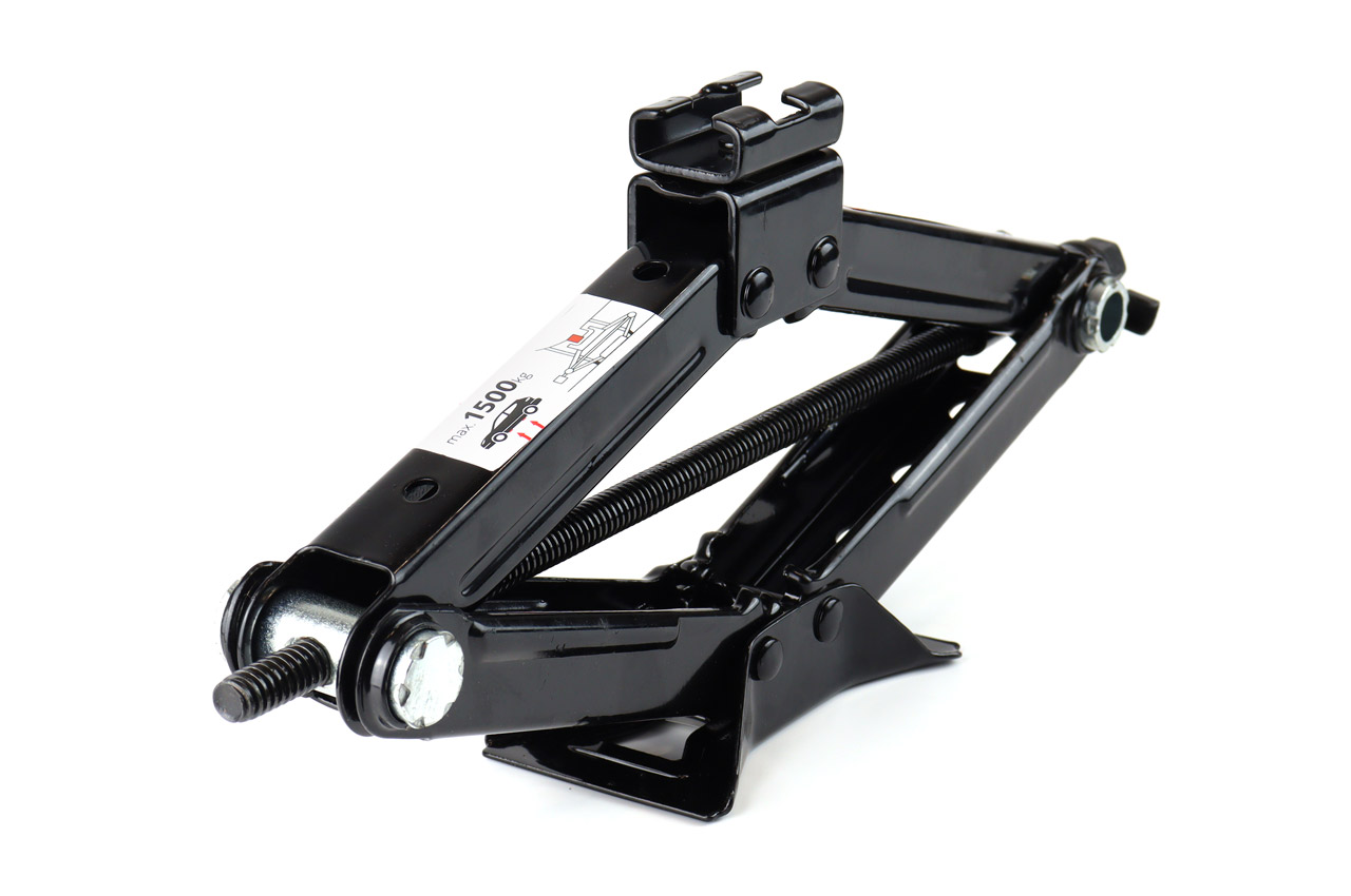 AMIO - Γρυλος Μηχανικος 1.500KG (υψους 110>390MM) Με Καστανια Και Γαντια - 1 Τεμ. (02478/AM) - Thumbnail 2