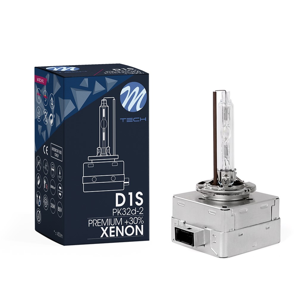 D1S 35W 5.000K PK32D-2 12/24V Premium Ανταλλακτικη Λαμπα M-TECH - 1τεμ.