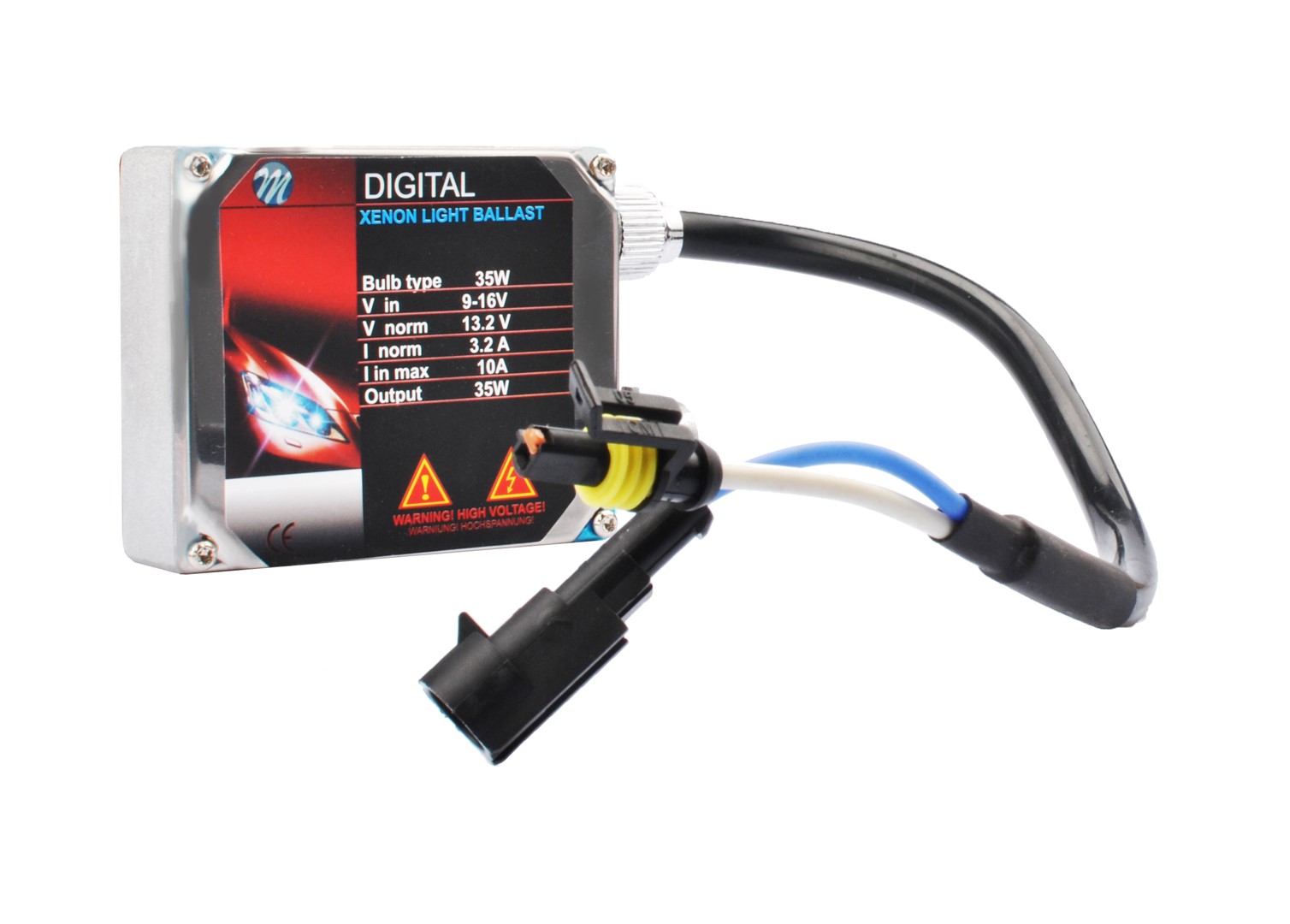 H7 12V 6.000K Basic Ballast Kit Xenon M-TECH - Thumbnail 3