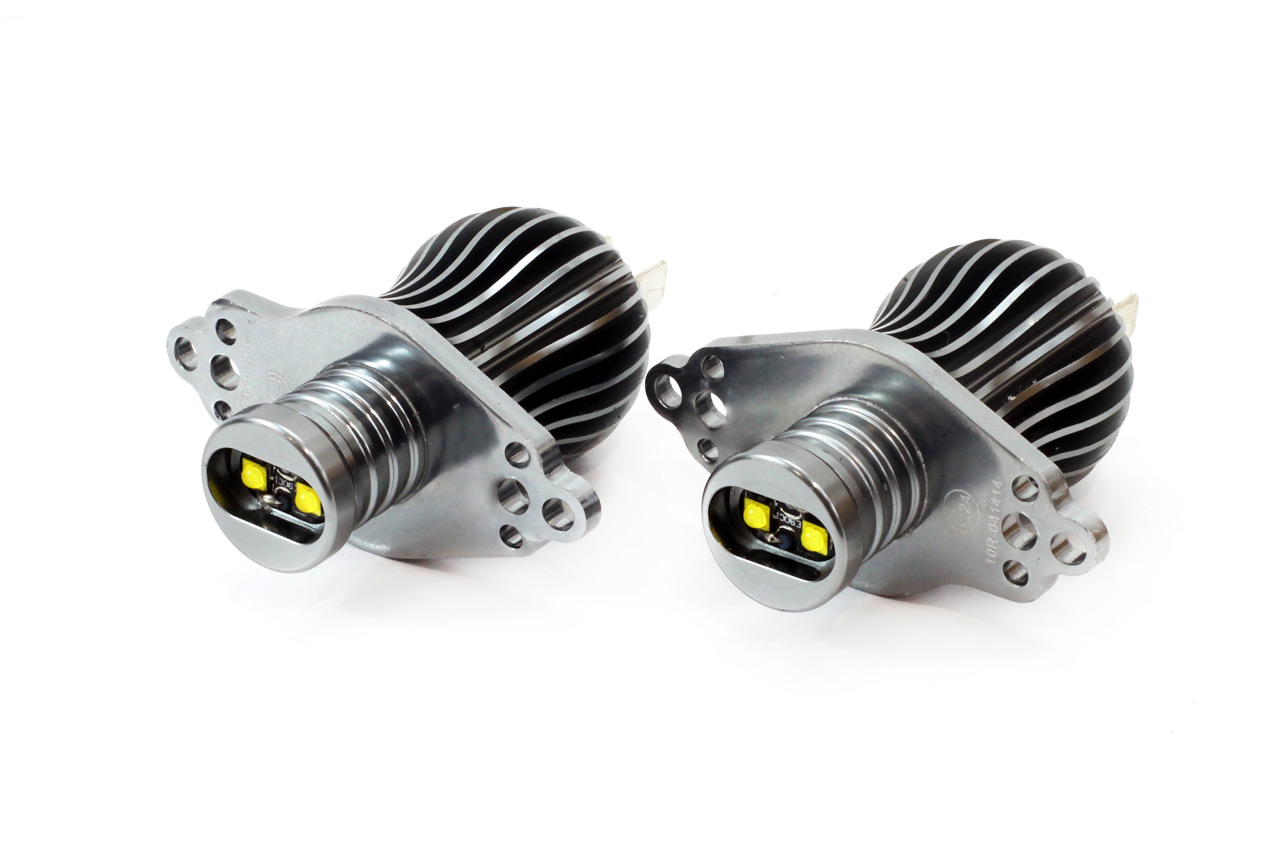 AMIO – LED Λαμπάκια Angel Eyes 20W 340LM 5600K Canbus Για Bmw Σειρά 3 E90 Sedan / E91 Station Wagon 2008 (lci Halogen) Για Καθαρό Λευκό Φως & Χωρίς Σφάλματα – Σετ 2 Τεμ. (01542/AM) - Thumbnail 2