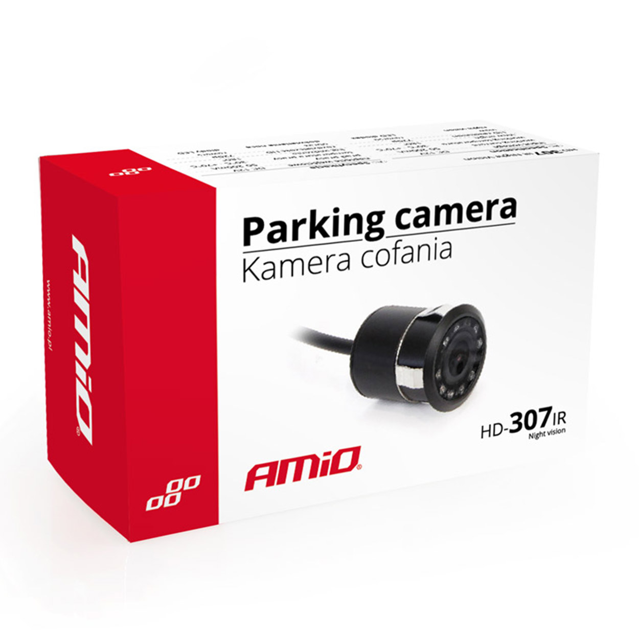 AMIO – Κάμερα Οπισθοπορείας HD-307 Ir Night Vision Με LED 18MM 12V, Εξασφαλίστε Απόλυτη Ορατότητα Στο Σκοτάδι Με Υπέρυθρες Διόδους Για Ασφαλές Παρκάρισμα – 1 Τεμ. (02164/AM) - Thumbnail 4
