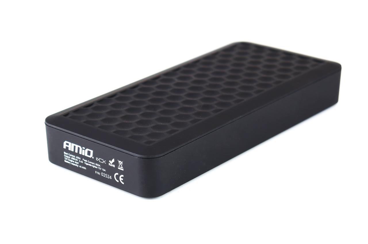 AMIO - Εκκινητης Μπαταριας - Starter Powerbank / Booster / Starter SJ-02 12V 800A Με Οθονη Lcd - 1 Τεμ. (02524/AM) - Thumbnail 4