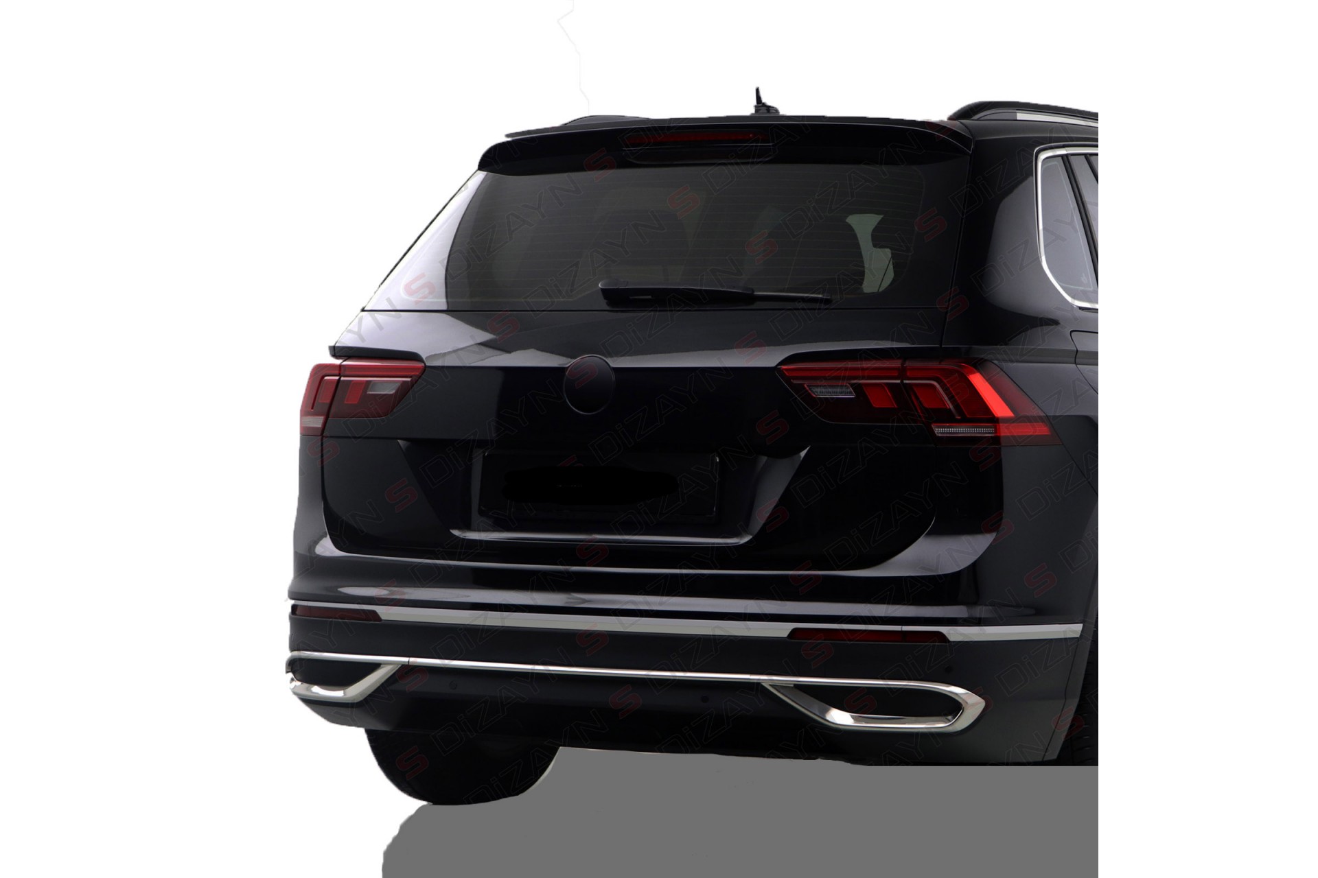 Διακοσμητικα Χρωμια Εξατμισης  S-DIZAYN -3 Tem. Για Vw Tiguan 2020+ - Thumbnail 5