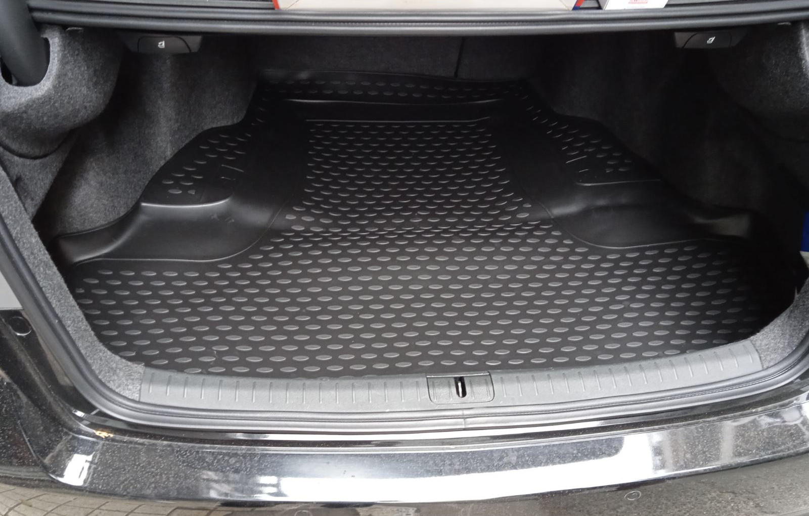Πατακι Σκαφη Πορτ Μπαγκαζ Για HONDA Accord 06/2008+ Κατω Μερος Tpe Λαστιχο Σε Μαυρο Χρωμα NOVLINE - 1 Τεμ. - Thumbnail 2