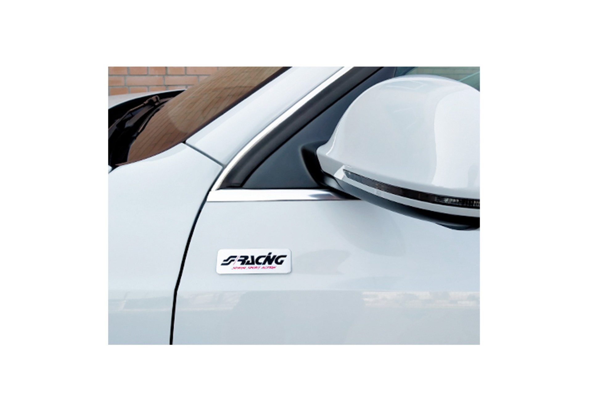 Μεταλλικο Αυτοκολλητο Logo ''SIMONI RACING'' Αλουμινιου 94X32MM SIMONI RACING - 1τεμ. - Thumbnail 2
