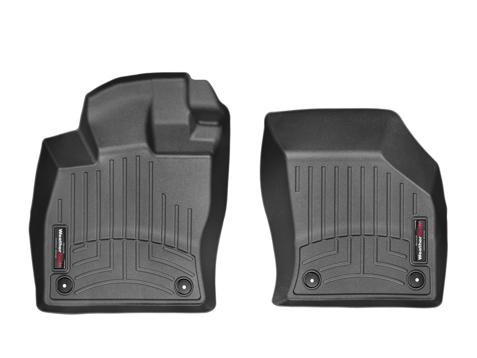 Πατακια Για Skoda Octavia /superb /vw Passat /vw Golf /seat Leon /audi A3 Μπροστινα Μαυρα 2τεμ WEATHERTECH