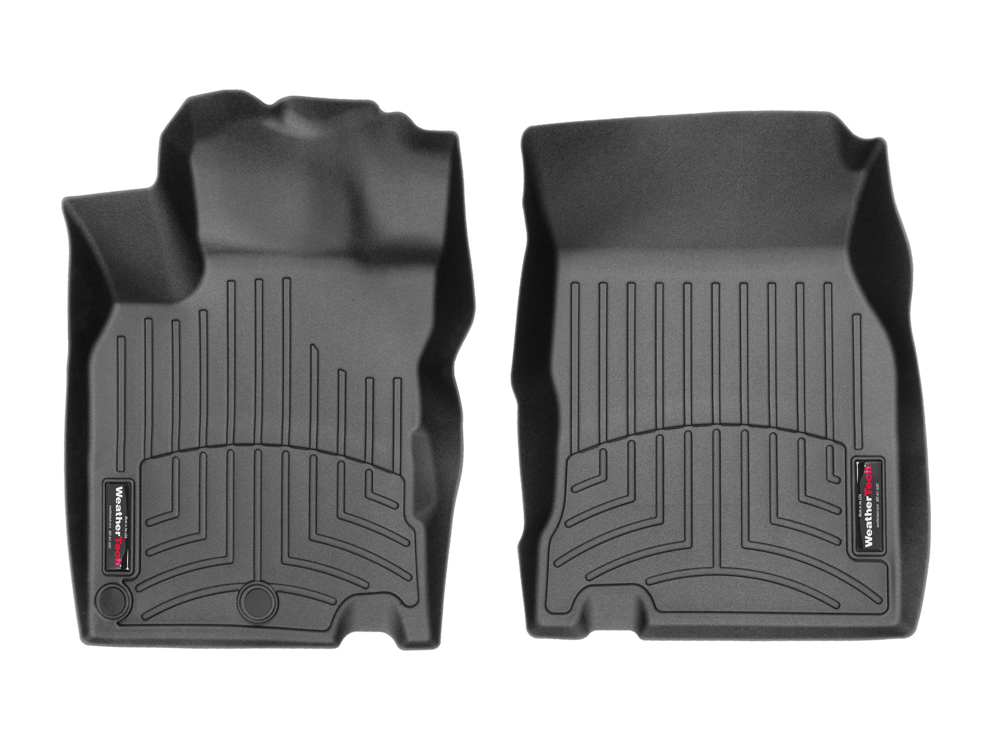 ΠΑΤΑΚΙΑ ΓΙΑ NISSAN QASHQAI J11 2014-2020 ΜΠΡΟΣΤΙΝΑ ΜΑΥΡΑ 2ΤΕΜ WEATHERTECH