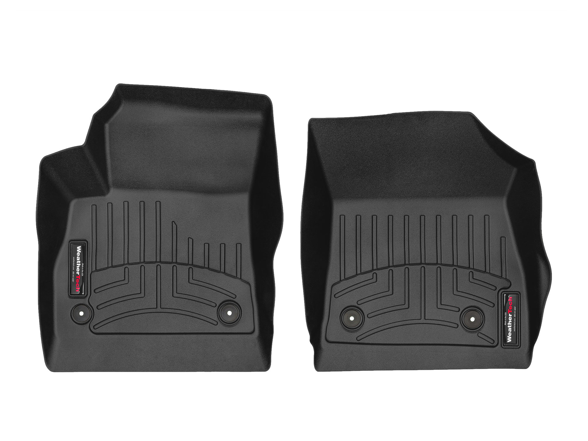 ΠΑΤΑΚΙΑ ΓΙΑ OPEL ASTRA K 2015+ ΜΠΡΟΣΤΙΝΑ ΜΑΥΡΑ 2ΤΕΜ WEATHERTECH