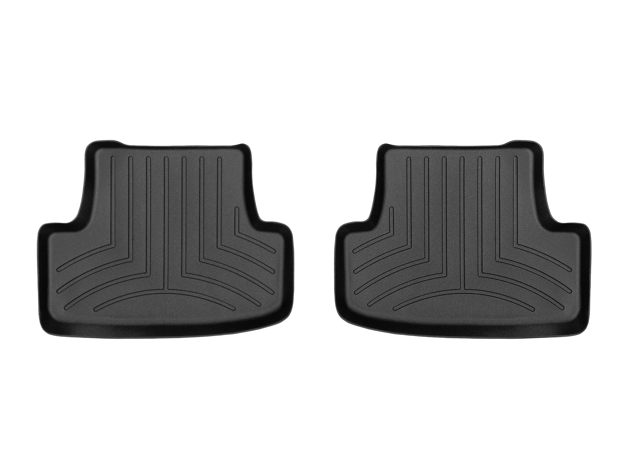 ΠΑΤΑΚΙΑ ΓΙΑ VW T-ROC 2017+ ΟΠΙΣΘΙΑ ΜΑΥΡΑ 2ΤΕΜ WEATHERTECH