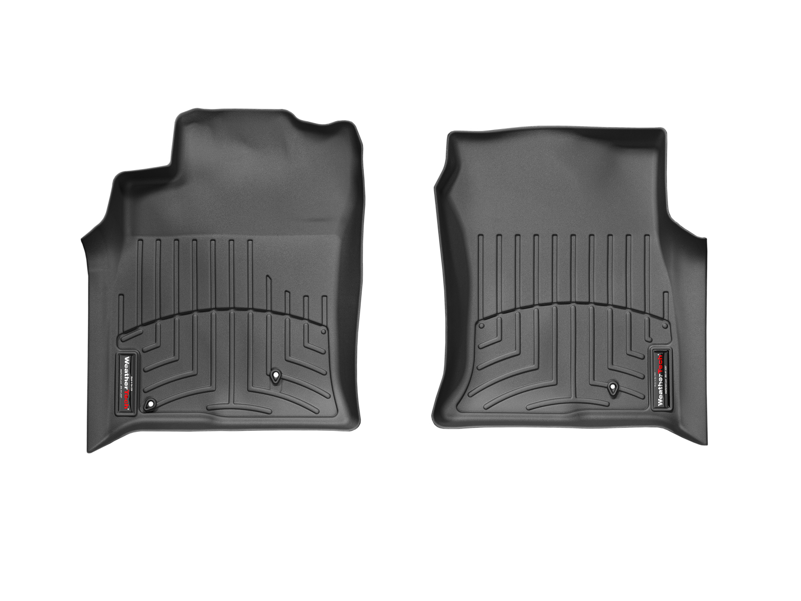 ΠΑΤΑΚΙΑ ΓΙΑ TOYOTA LAND CRUISER J120 5D 2002-2009 ΜΠΡΟΣΤΙΝΑ ΜΑΥΡΑ 2ΤΕΜ WEATHERTECH