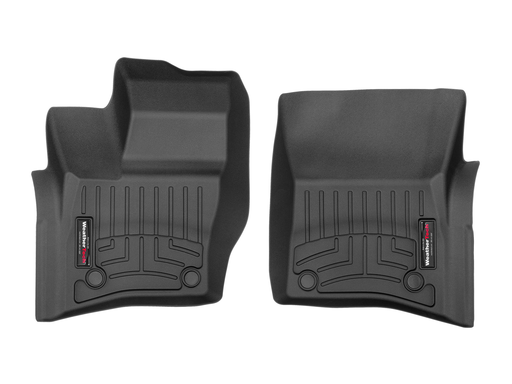 ΠΑΤΑΚΙΑ ΓΙΑ LAND ROVER DEFENDER 2019-2021 ΜΠΡΟΣΤΙΝΑ ΜΑΥΡΑ 2ΤΕΜ WEATHERTECH