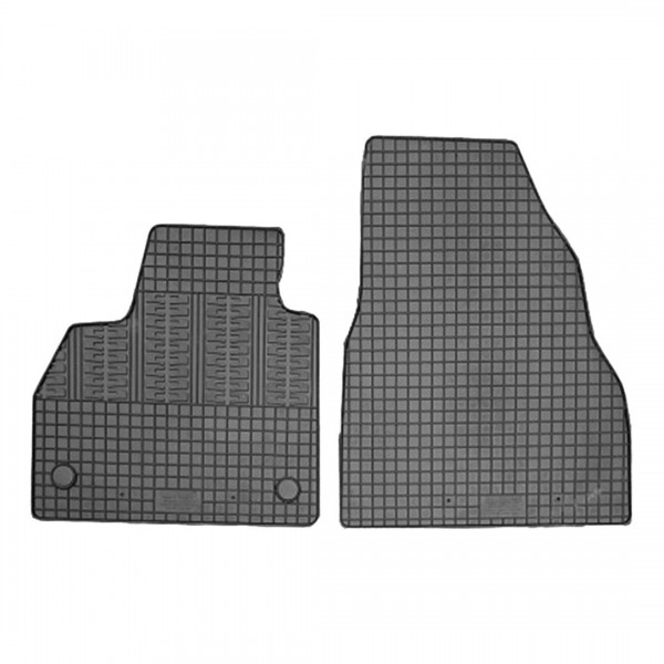 CIK - Πατακια Αυτοκινητου Απο Λαστιχο Για Mercedes Citan W415 2θεσιο 2012-2021 / Renault Kangoo 2θεσιο 2008-2021 Σε Μαυρο Χρωμα Με Κουμπωματα - 2 Τεμ. (RM.ME.0005/CK)