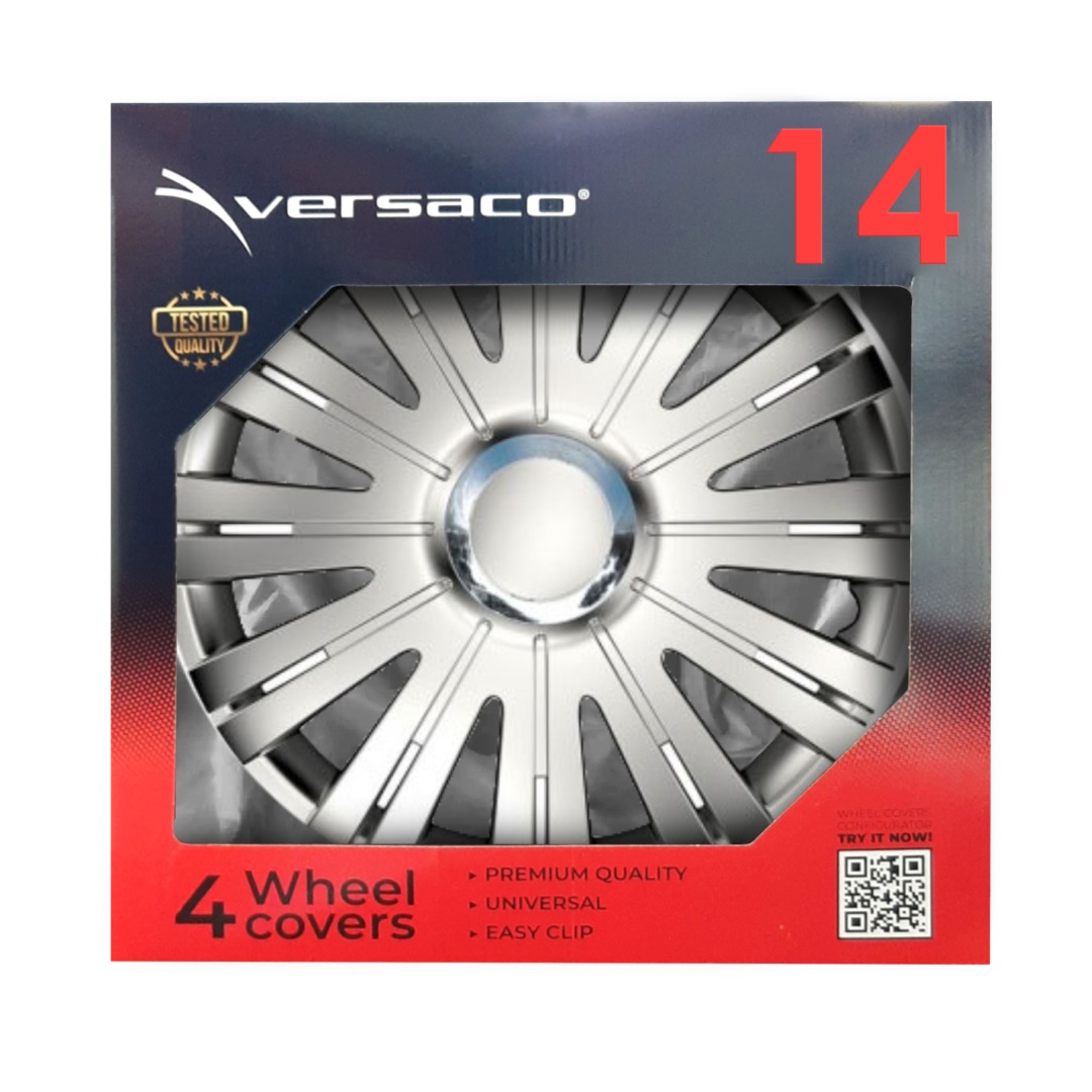 AMIO - Τασια 14" Hubcap Rc Active Ασημι - Σετ 4τεμ Σε Κουτι (4731/AM) - Thumbnail 2