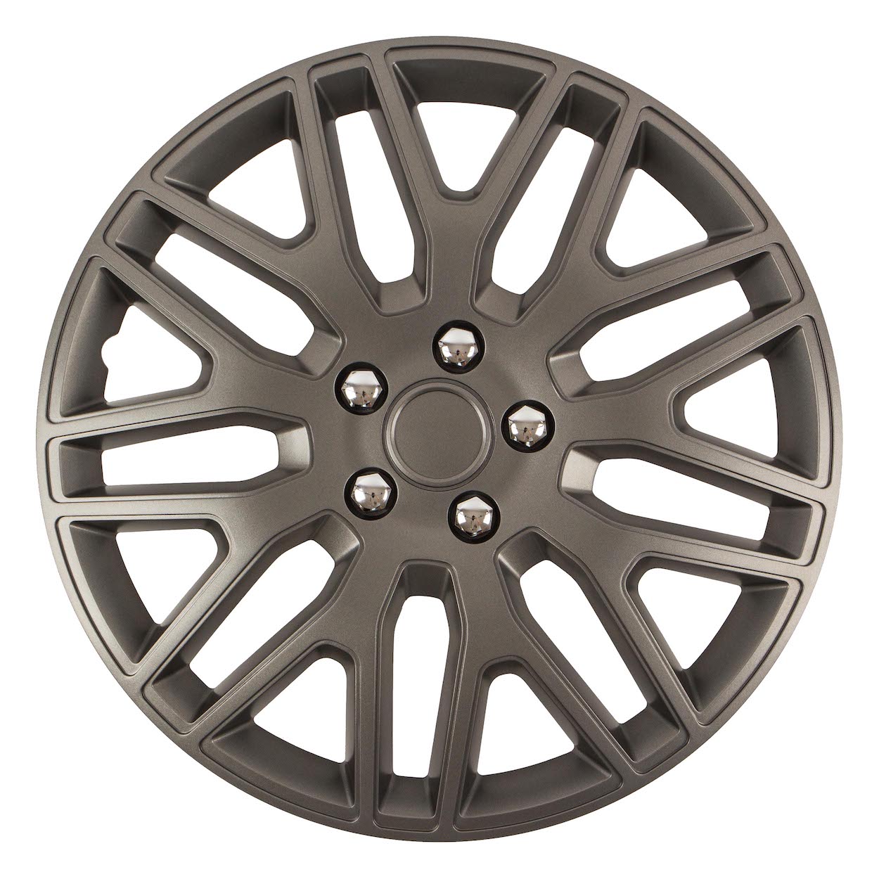 Amio - ΤΑΣΙΑ 15" DAKAR NC ΑΝΘΡΑΚΙ - ΣΕΤ 4ΤΕΜ ΣΕ KOYTI (8286/AM)