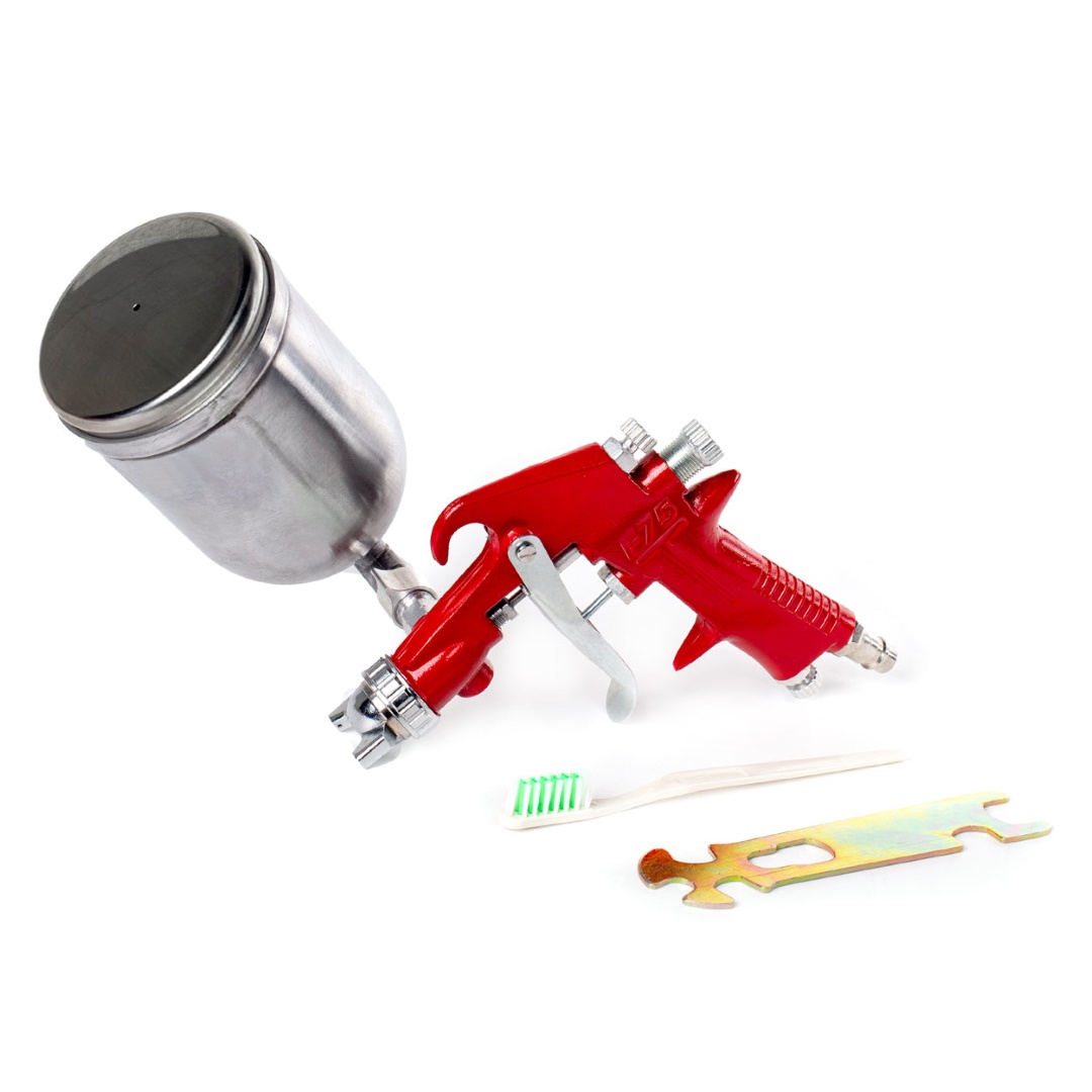 AMIO - Πιστολι Αερος Βαφης 5 Bar Με Δοχειο 400ML PT-11 - 1 Τεμ. (02629/AM) - Thumbnail 3