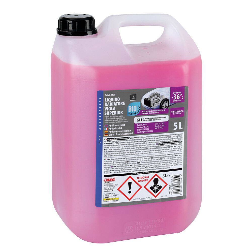 Αντιψυκτικο Superior-violet -36°C 5LT G13 Συμπωκνωμενο Biotechnology (παραφλου) LAMPA - 1 Tem.