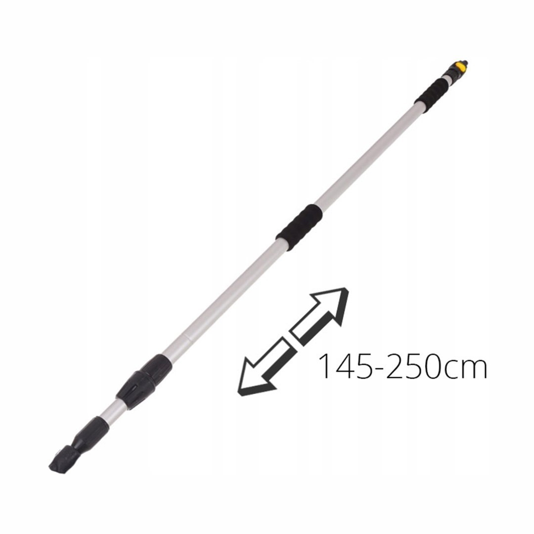 Amio Ανταλλακτικό Πτυσσόμενο Κοντάρι 145-250cm για Κεφαλή Βούρτσας Πλυσίματος Οχημάτων (01274) - 1 τεμ. (01274-KONT/AM)