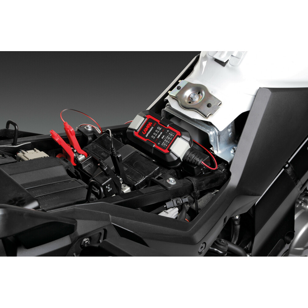 Φορτιστης/συντηρητης Μπαταριας Amperomatic Bike 6/12V 1A 2>20AH GEL/STD/SMF/AGM/EFB/LIFEPO4 LAMPA - 1 Τεμ - Thumbnail 7