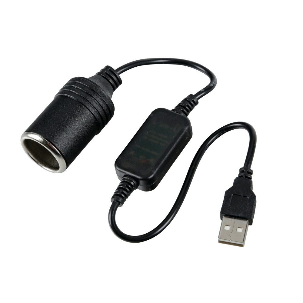 ΜΕΤΑΣΧΗΜΑΤΙΣΤΗΣ/ΑΝΤΑΠΤΟΡΑΣ ΑΠΟ USB 5V ΣΕ ΥΠΟΔΟΧΗ ΜΕ ΦΙΣ ΑΝΑΠΤΗΡΑ 12V ΚΑΙ ΚΑΛΩΔΙΟ 35cm LAMPA - 1 ΤΕΜ