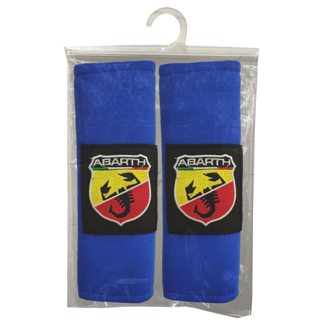 Abarth Μαξιλαρακια Ζωνης Μπλε Με Σημα 2 Τεμ. - Thumbnail 3