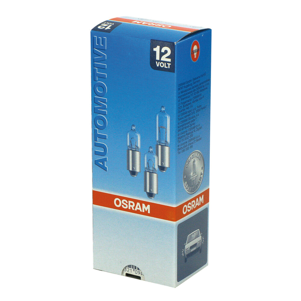 BA9S 12V 10W Osram Original Line Miniwatt Μονοπολικο Αλογονου LAMPA - 10 Τεμ - Thumbnail 4
