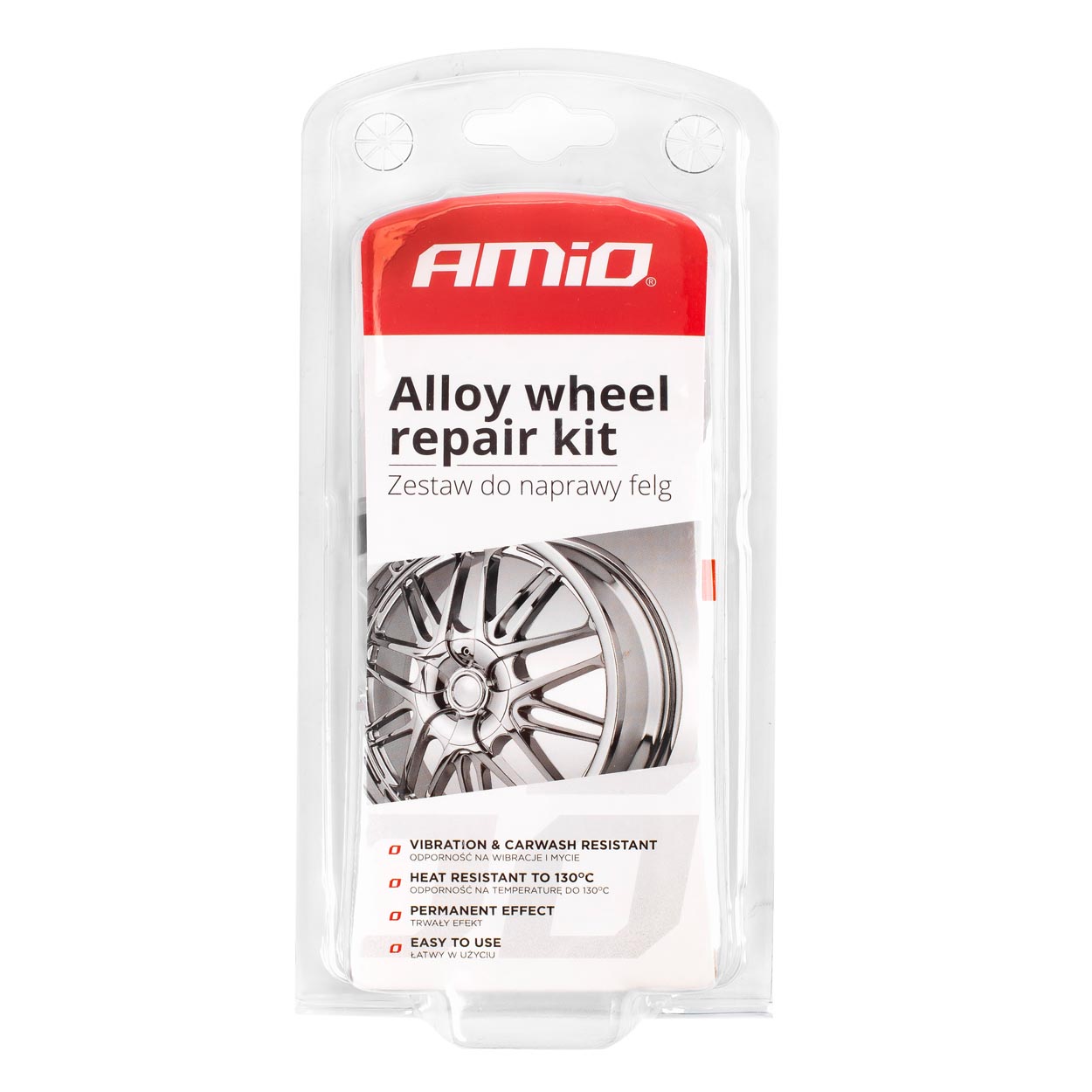 AMIO - Kit Επισκευης Για Ζαντες Αλουμινιου Wheel Repair Kit​ - 1 Σετ. (02834/AM) - Thumbnail 2