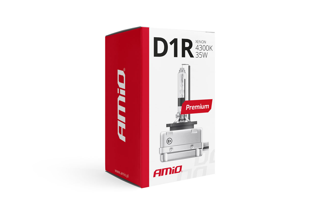 AMIO - Λάμπα Xenon D1R 4300K 35W 12V Premium Για Αντικατάσταση Εργοστασιακών Και Aftermarket Xenon Με Φυσικό Φωτισμό Και Σταθερή Απόδοση Με Ενσωματωμένο Igniter - 1 Τεμ. (01966/AM) - Thumbnail 2