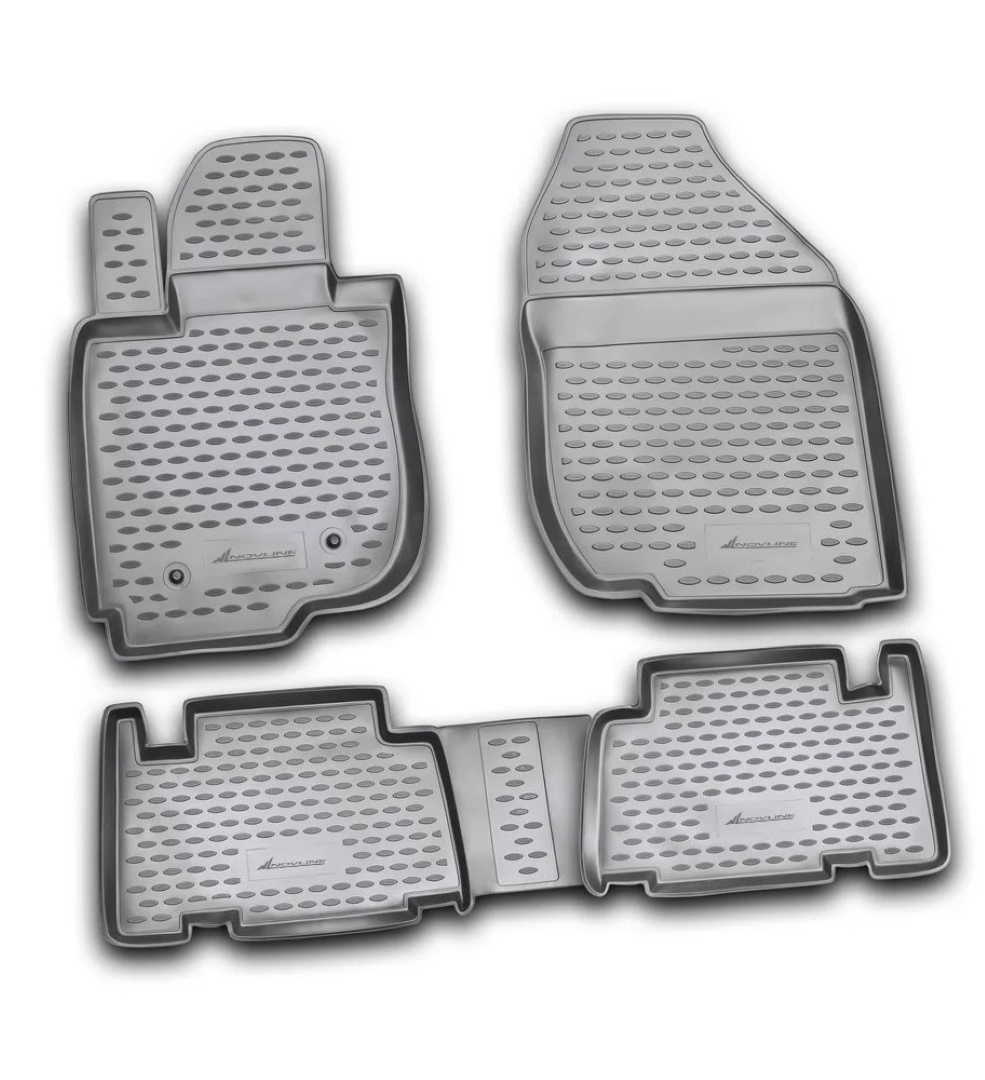 ΠΑΤΑΚΙΑ ΣΕ ΣΚΑΦΗ TPE ΛΑΣΤΙΧΟ ΓΙΑ TOYOTA RAV4 01/2006-2009  ΣΕ ΜΑΥΡΟ ΧΡΩΜΑ NOVLINE - 4 ΤΕΜ.