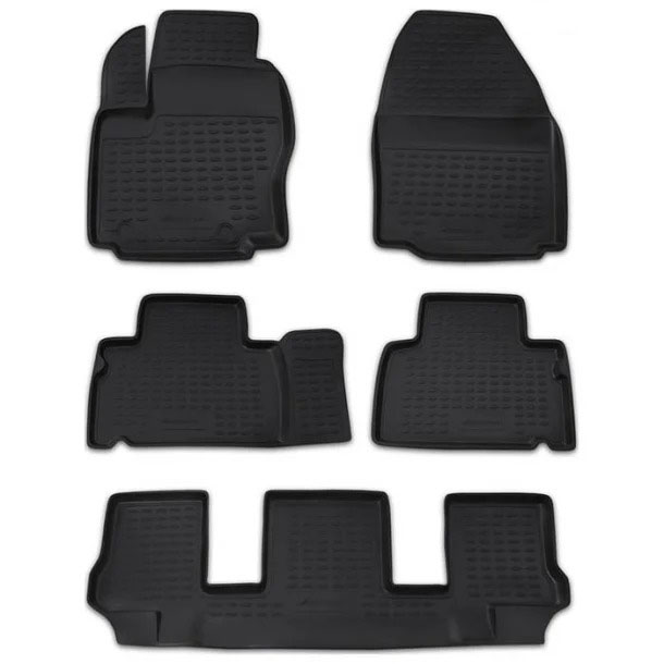 ΠΑΤΑΚΙΑ ΣΕ ΣΚΑΦΗ TPE ΛΑΣΤΙΧΟ ΓΙΑ FORD GALAXY 09/2006+  ΣΕ ΜΑΥΡΟ ΧΡΩΜΑ NOVLINE - 5 ΤΕΜ.
