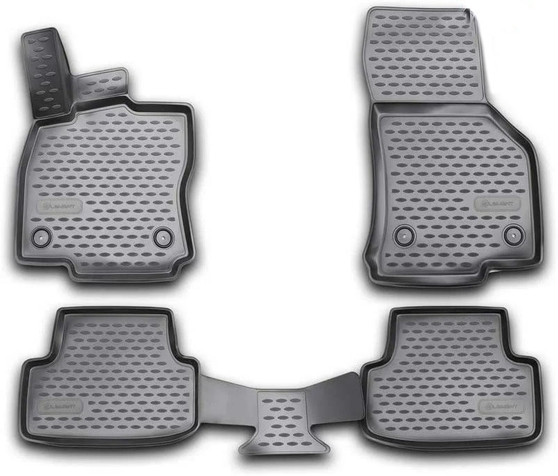 ΠΑΤΑΚΙΑ ΣΕ ΣΚΑΦΗ TPE ΛΑΣΤΙΧΟ ΓΙΑ VW GOLF 7 3D / 5D 11/2012-2020  ΣΕ ΜΑΥΡΟ ΧΡΩΜΑ NOVLINE - 4 ΤΕΜ.