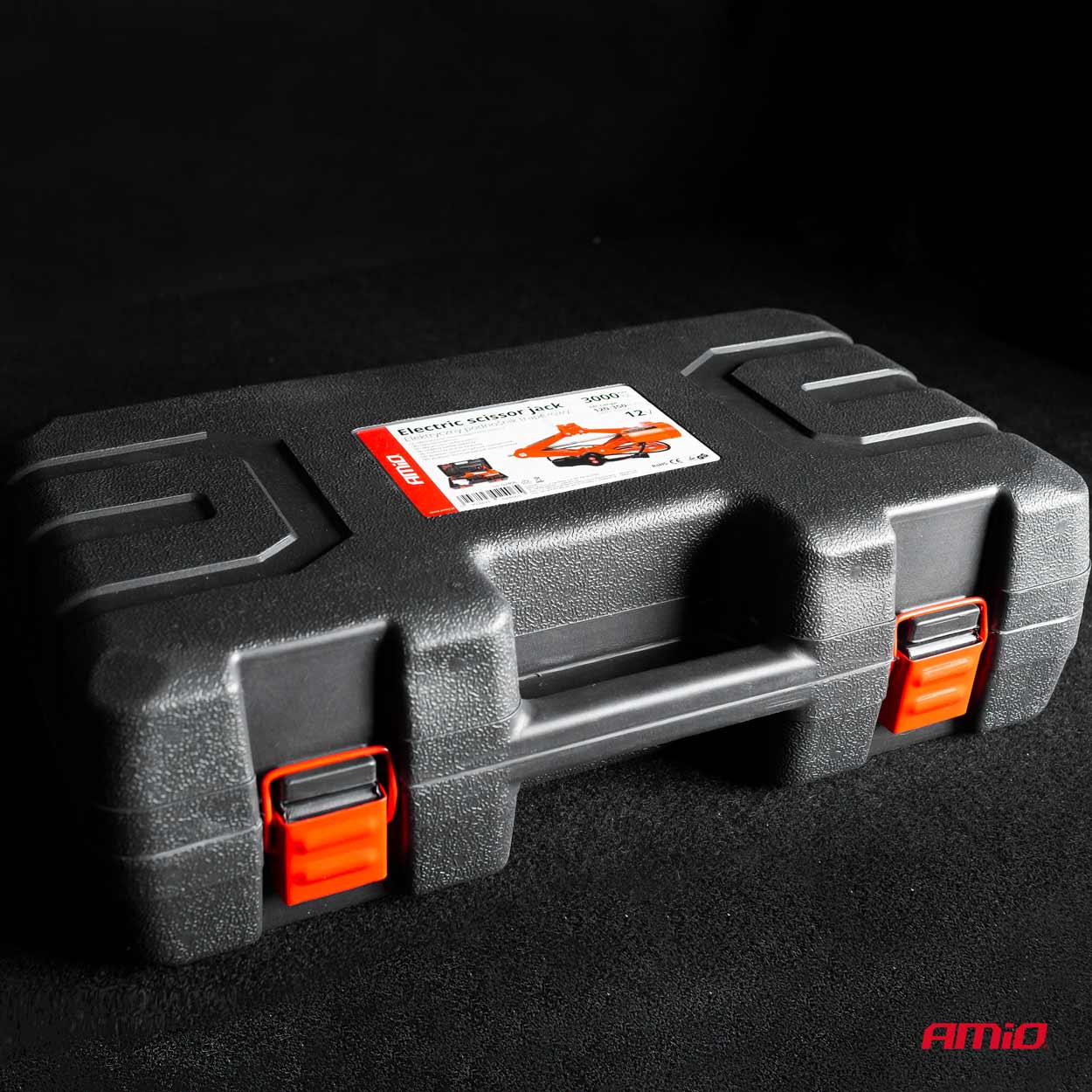 AMIO - Γρυλος Μηχανικος-ηλεκτρικος 3.000KG 12V Με Βαλιτσακι (υψος 120-350MM) - 1 Τεμ. (02406/AM) - Thumbnail 4