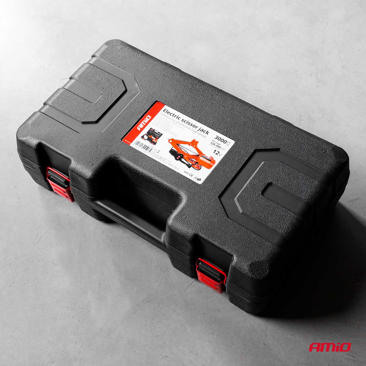 AMIO - Γρυλος Μηχανικος-ηλεκτρικος 3.000KG 12V Με Βαλιτσακι (υψος 120-350MM) - 1 Τεμ. (02406/AM) - Thumbnail 6