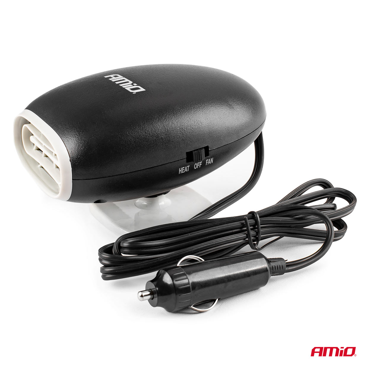 AMIO - Αεροθερμο Αναπτηρα 12V - 150W (καλωδιο 150 Cm) 140X90X110 - 1 Τεμ (02900/AM) - Thumbnail 4