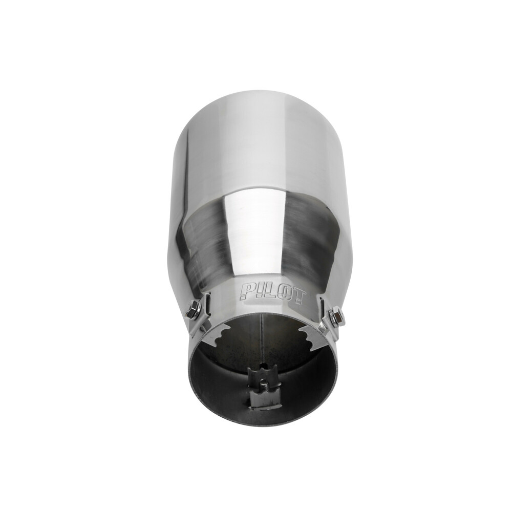 Ακρο (μπουκα) Εξατμισης Στρογγυλη TS-72 48>73MM (μηκος: 192MM / Φαρδος: 100MM ) LAMPA - 1 Tem. - Thumbnail 2