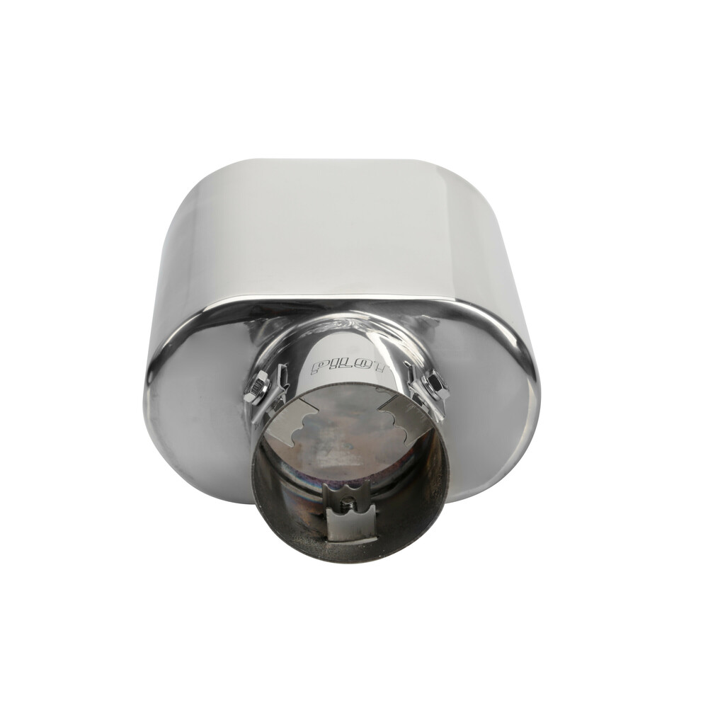 Ακρο (μπουκα) Εξατμισης Πλακε TS-76 37>60MM (μηκος: 204MM / Φαρδος: 135MM) LAMPA - 1 Tem. - Thumbnail 2
