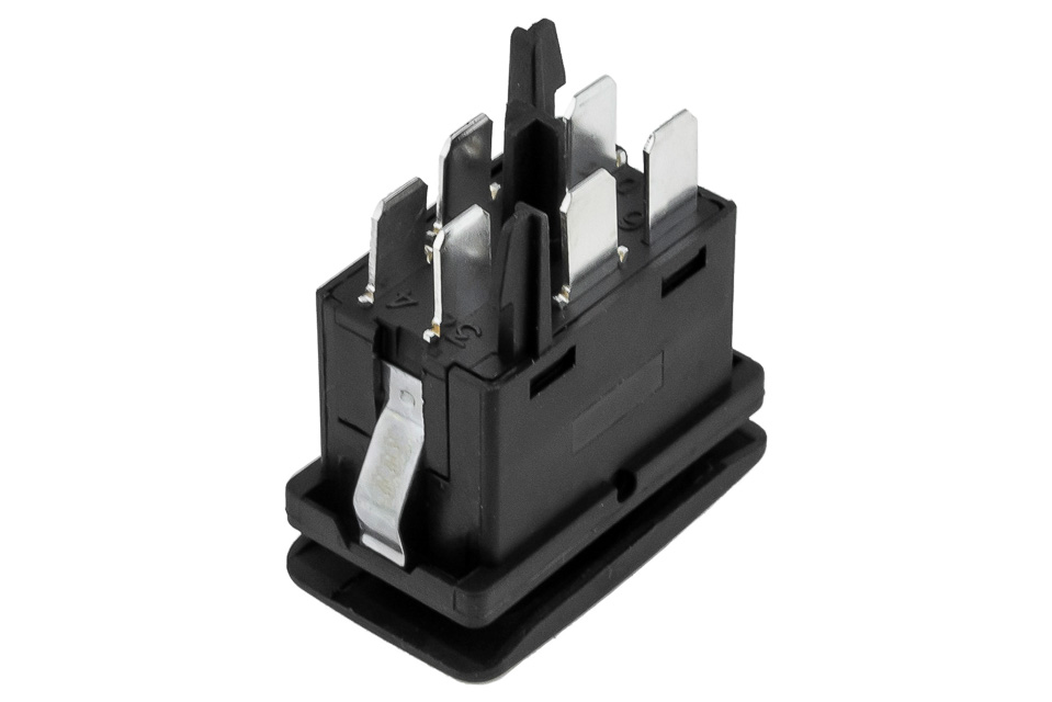 Διακοπτης Για Vw Caddy 96-03/GOLF-JETTA 84-92/POLO 95-00/CORDOBA 99-02/IBIZA 93-99 Παραθυρων 6PIN ORIG.191959855 - Thumbnail 2