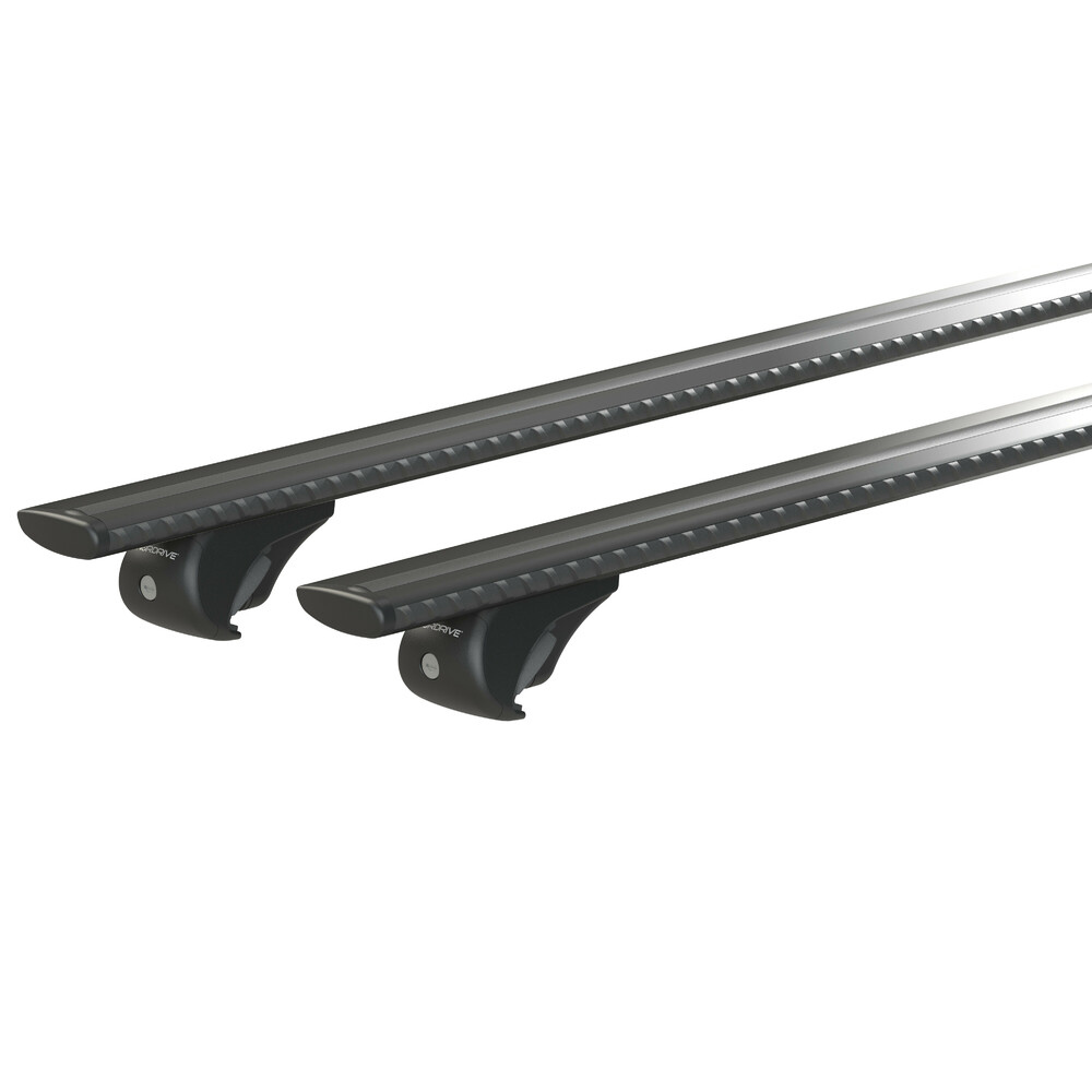 Μπαρες Οροφης Ανοδiωμενο Αλουμινιου (l) 128CM 100MAX Μαυρη Silenzio (railing Standard/s/w)​NORDRIVE - 2 Τεμ. - Thumbnail 2