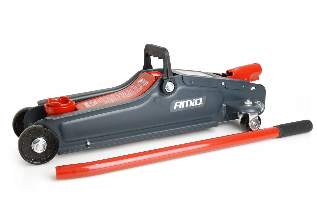 AMIO - Γρυλος Υδραυλικος Με Ροδες 2.000KG (υψος 90-340MM) -1 Τεμ. (02500/AM) - Thumbnail 4