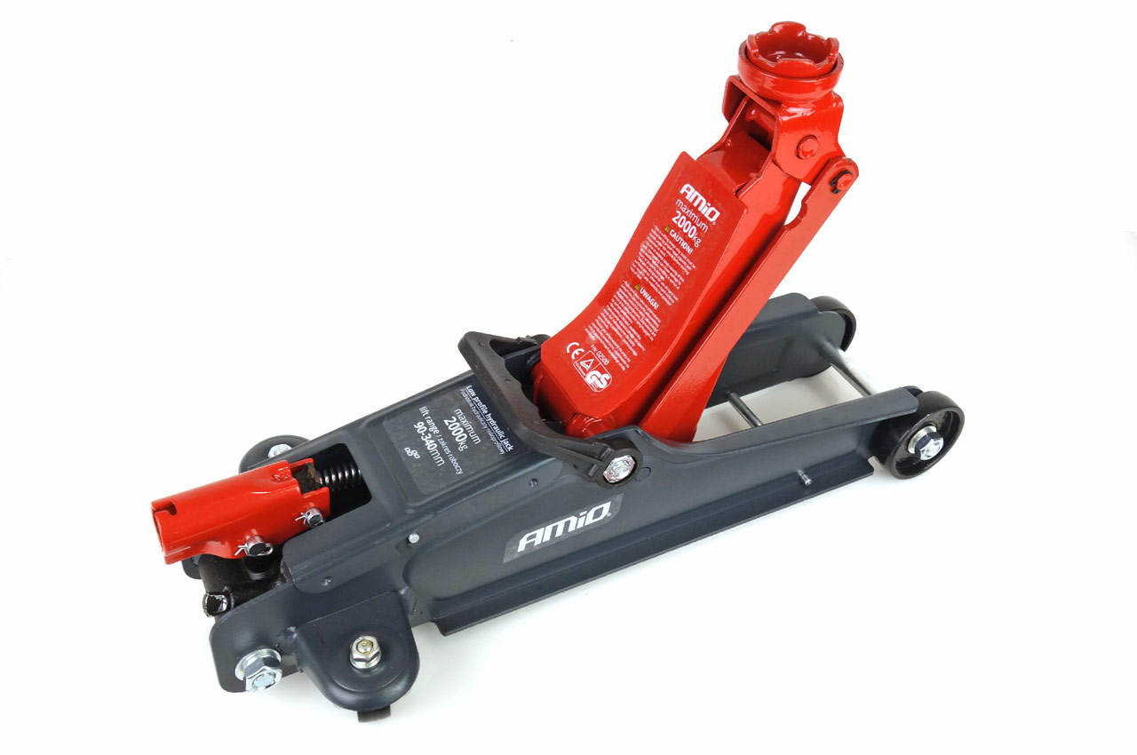 AMIO - Γρυλος Υδραυλικος Με Ροδες 2.000KG (υψος 90-340MM) -1 Τεμ. (02500/AM) - Thumbnail 5