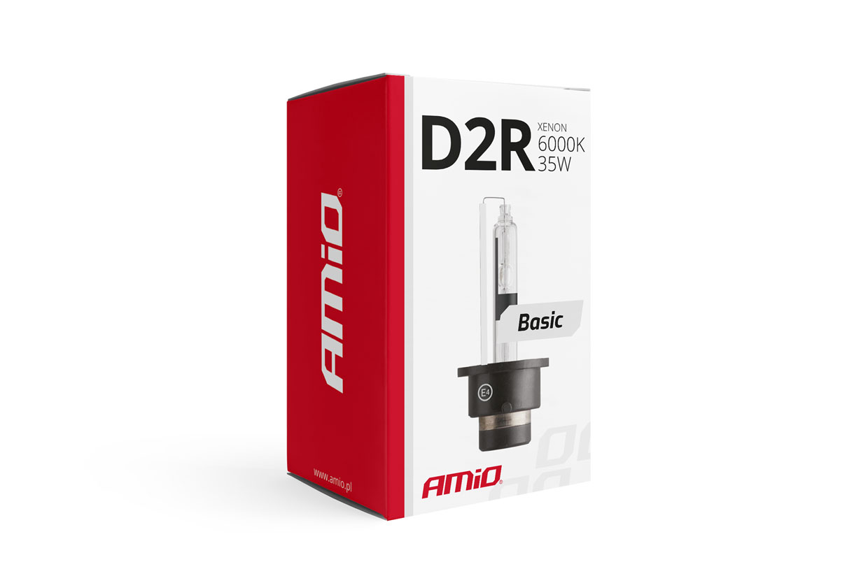 AMIO – Λάμπα Xenon D2R 12V 35W P32D-3 6000K Basic Για Αυτοκίνητο Ανταλλακτική – 1 Τεμ. (01412/AM) - Thumbnail 2