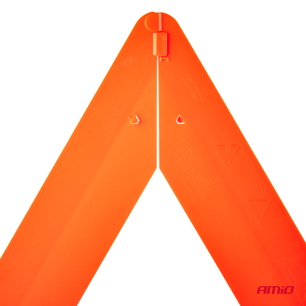 AMIO - Τριγωνο Προειδοποιητικο Ασφαλειας WF-71 E-mark (με Θηκη)​ -1 Τεμ. (02998/AM) - Thumbnail 5