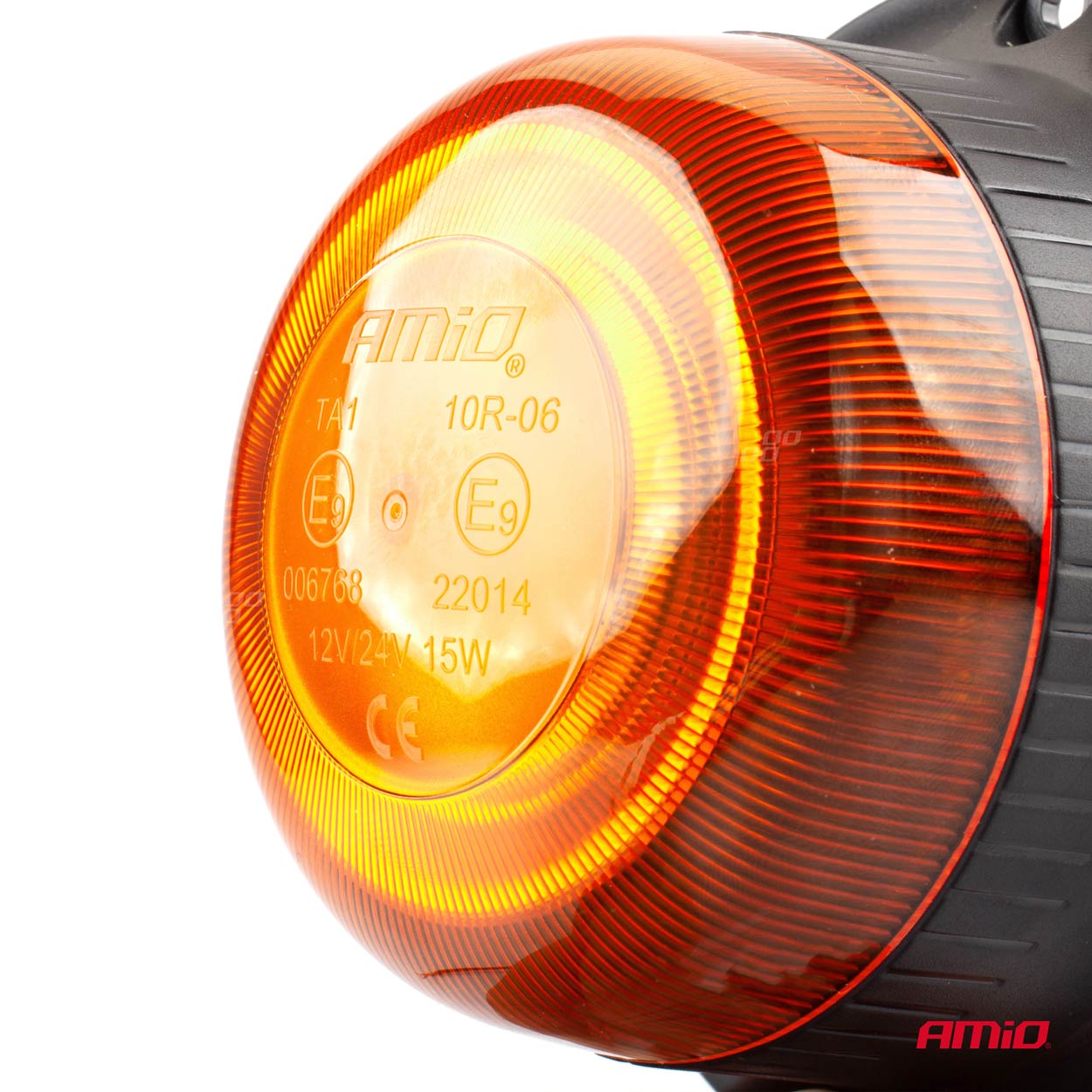AMIO - Φαρος LED Mini 12/24V 18SMD IP56 Πορτοκαλι Βιδωτος 113X67MM -1 Τεμ. (02926/AM) - Thumbnail 2