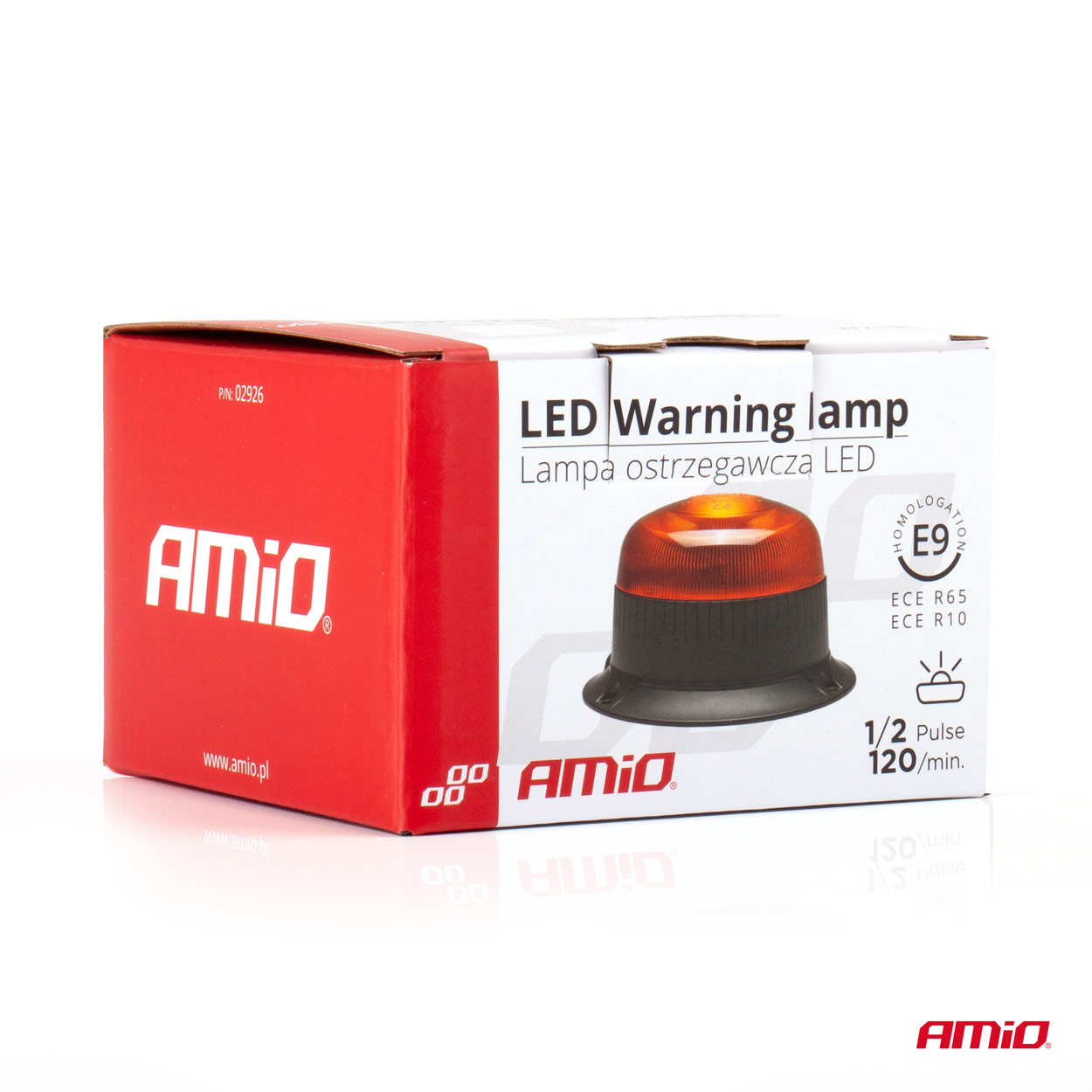 AMIO - Φαρος LED Mini 12/24V 18SMD IP56 Πορτοκαλι Βιδωτος 113X67MM -1 Τεμ. (02926/AM) - Thumbnail 7
