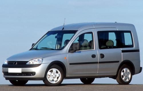 Trim Παραθυρων 2τεμ Ανοξ.ατσαλι Χρωμιο Για Opel Combo C Mini Van 2001-2011