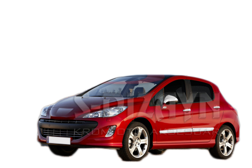 Διακοσμητικη Φασα Πορτας Χρωμιο 4τεμ. Για Peugeot 308 Hb 5D/SW 2007-2013