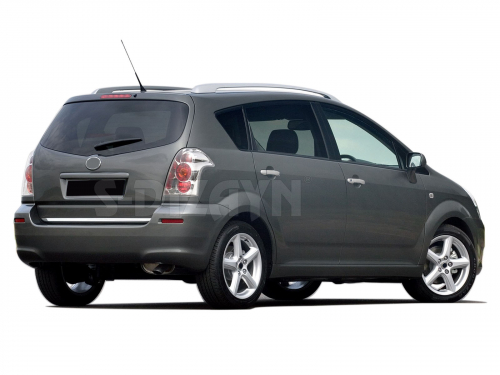 Χερουλια Πορτας Για Toyota Verso 2004-2009 Χρωμιο Μεταλλικα 4τεμ.