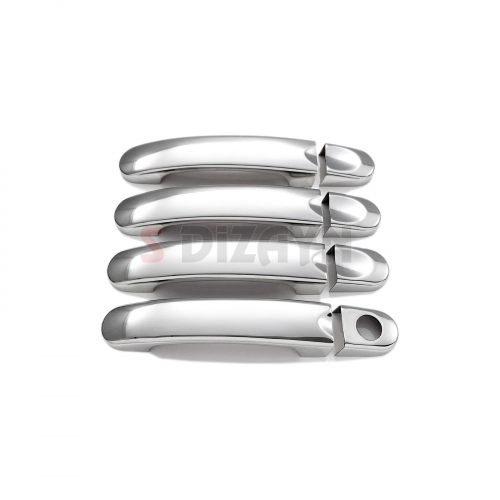 Χερουλια Πορτας Για Vw T5 Caravelle 2004+  Χρωμιο Μεταλλικα 4τεμ. - Thumbnail 2