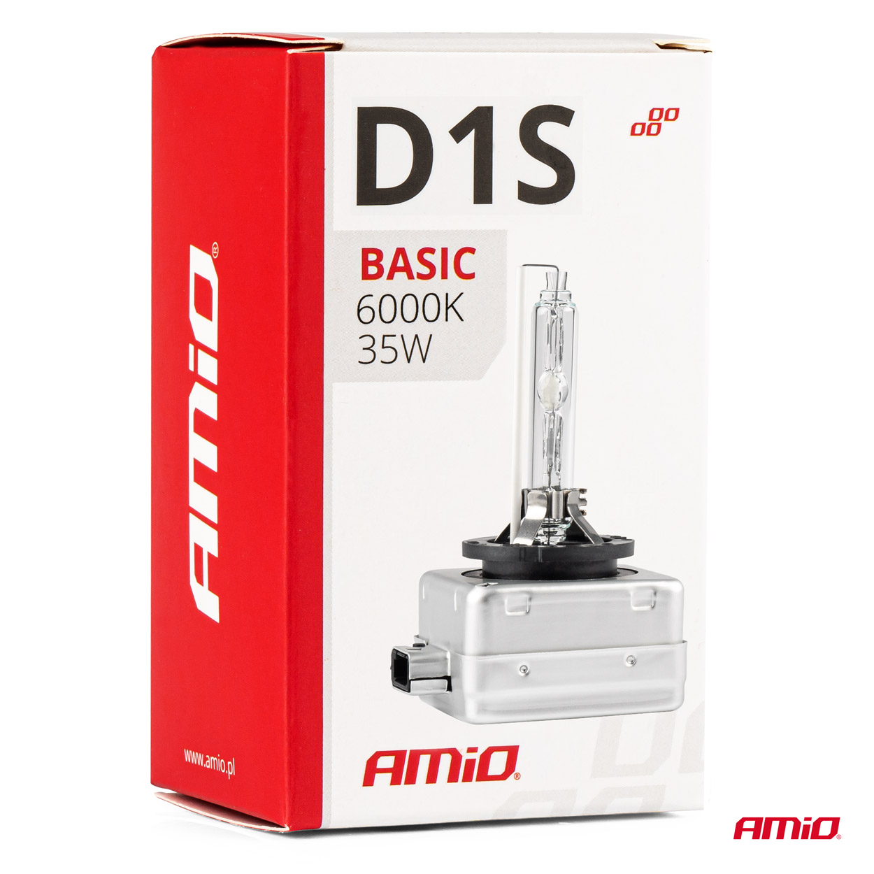 AMIO - D1S 12V 6.000K 35W Ανταλλακτικη Λαμπα Basic 1τεμ. (02943/AM) - Thumbnail 3